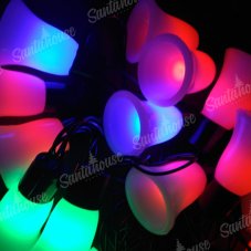 Гирлянда Нить/Колокольчик RGB цвет 4м