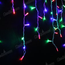 Гирлянда Бахрома Люкс, RGB, 3х0,6м