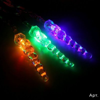 Гирлянда Нить/Сосулька RGB цвет 4м